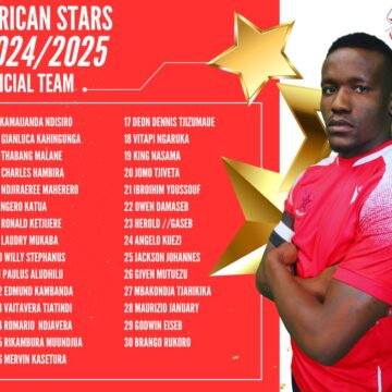 African Stars announces 2024/25 season squad