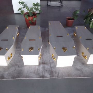 Katima PDM donates caskets for freezer victims