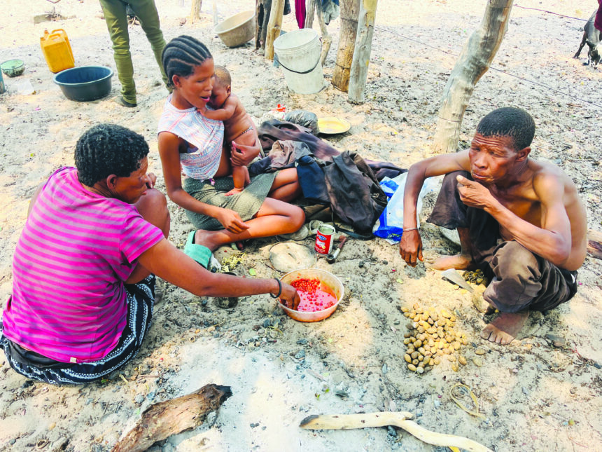 San community demands more maize meal