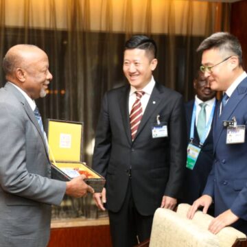 Mbumba invites Chinese investors…lauds political stability, friendly people