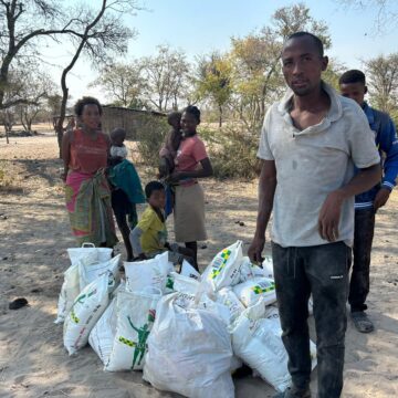 Omega 1 expresses gratitude for drought relief