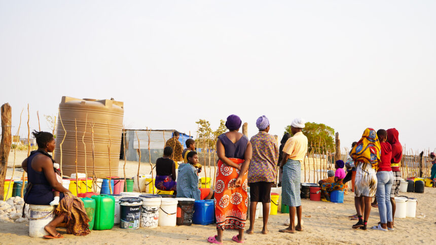 Thirsty Rundu informal settlers turn to river 