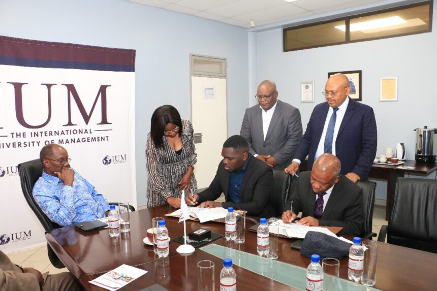 IUM, WITS sign capacity building agreement