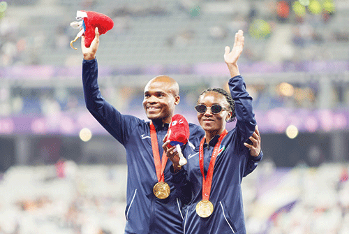 Golden Ishitile shines in Paris