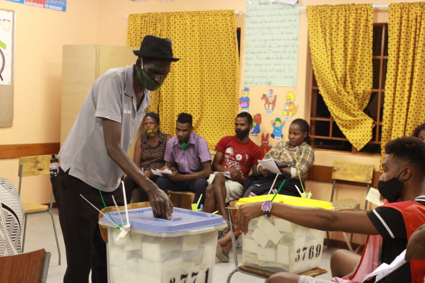 ECN in ballot tender storm