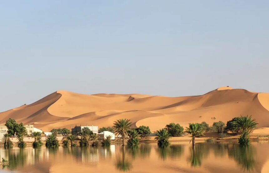 Rare floods bring Morocco’s south back to life