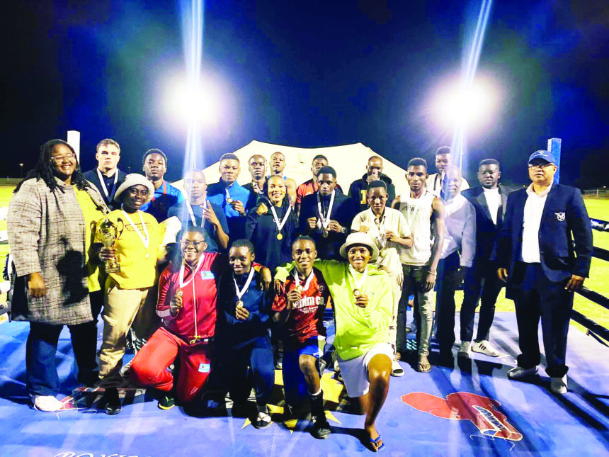 Khomas dominate boxing champ  