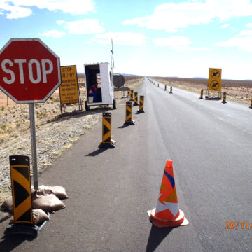 Traffic deviation on Windhoek to airport road in effect 