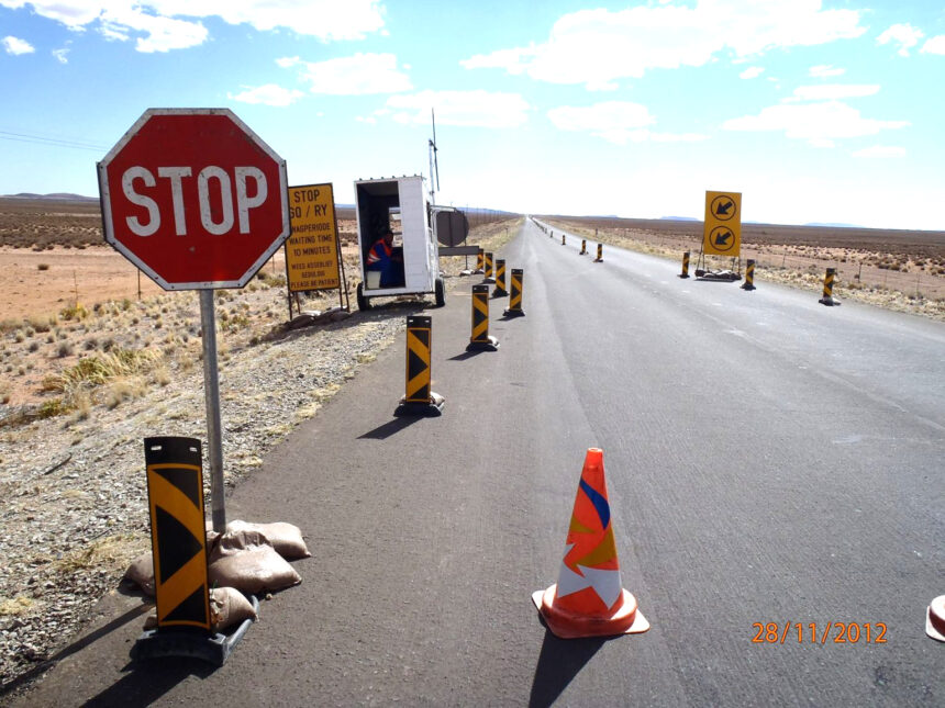 Traffic deviation on Windhoek to airport road in effect 