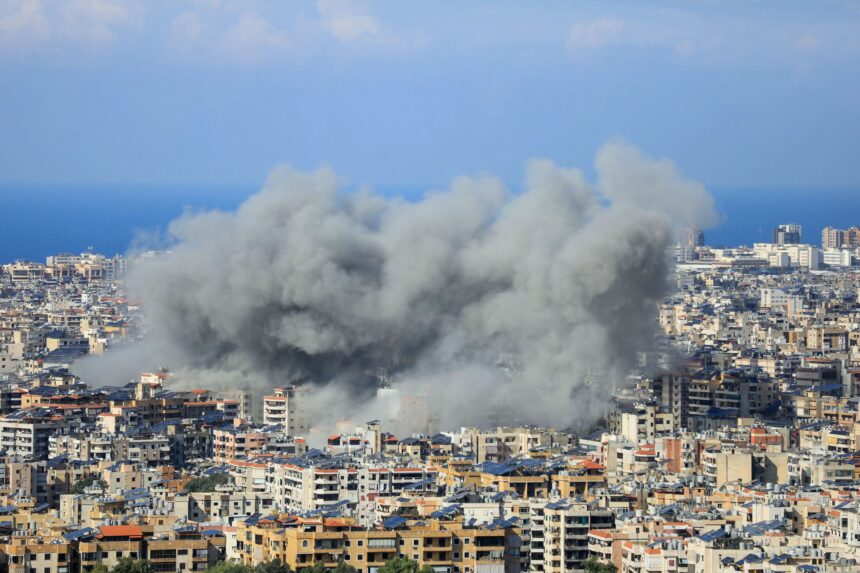 Wave of Israeli strikes hit south Beirut after evacuation warning 