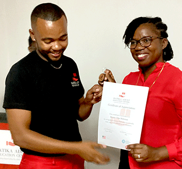 Hatika recognises volunteers