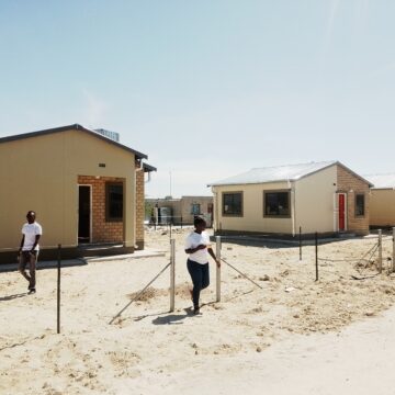 Omuthiya NHE houses near completion