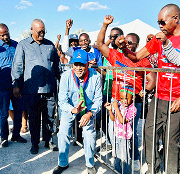 Mbumba blows Swapo horn … questions oppositions’ credibility 