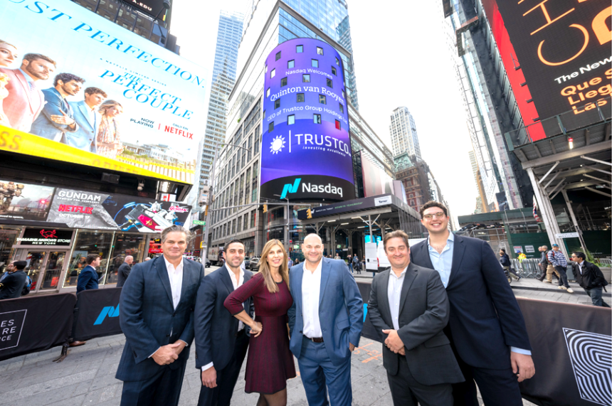 Trustco applies for Nasdaq listing …aims to improve liquidity and increase exposure