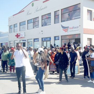 Redforce2 Redforce-Henties Bay marriage forges ahead