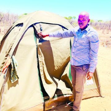 Tsumkwe teachers still live in tents 