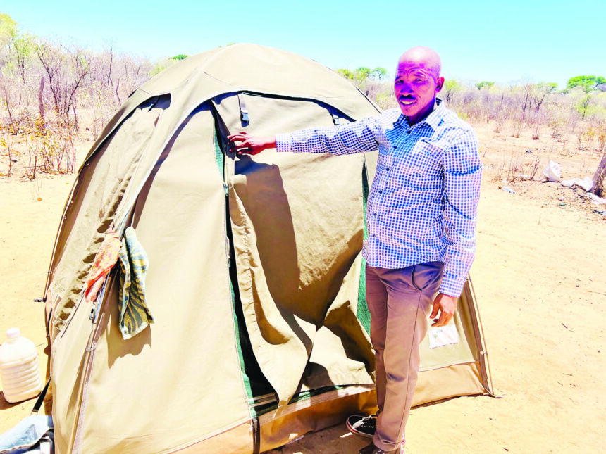 Tsumkwe teachers still live in tents 