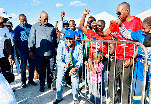 Mbumba-1 Mbumba blows Swapo horn … questions oppositions’ credibility