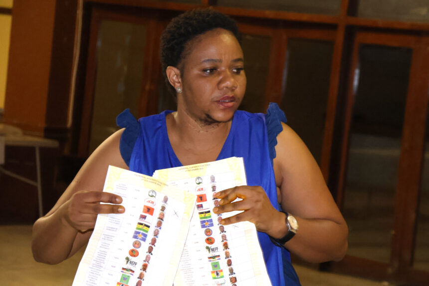 Ballot paper missing at Otjiwarongo 