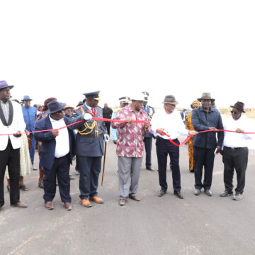 Mbumba commissions Gobabis-Aminuis road