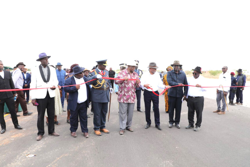 Mbumba commissions Gobabis-Aminuis road