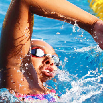 Action filled swimming champs underway at Olympia