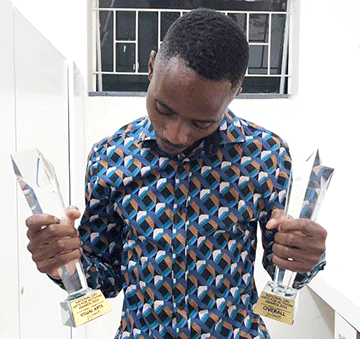 Kanyanga scoops two awards at the arts activism awards