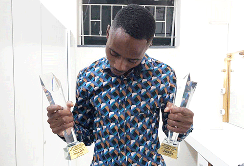 Visual-artist-1 Kanyanga scoops two awards at the arts activism awards