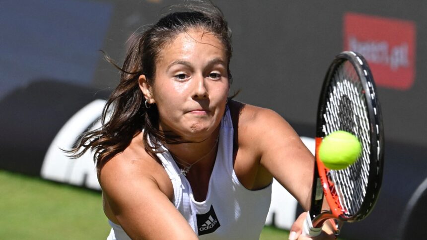 Kasatkina rolls into Adelaide’s second round as Vekic crashes