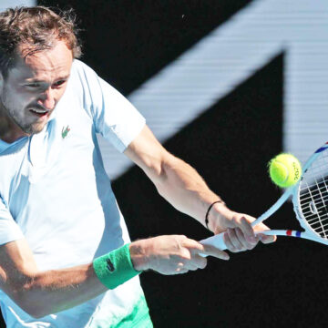 Medvedev fined half prize money for Australian Open antics