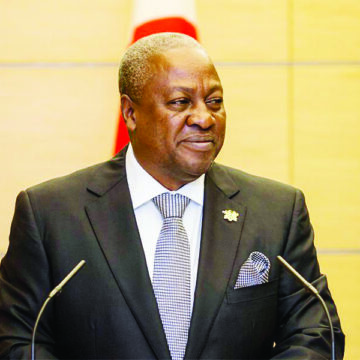 Ghana Ghana’s Mahama takes presidential seat