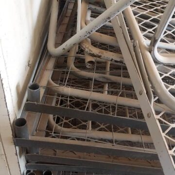 Eddie Bowe hostel falling apart 