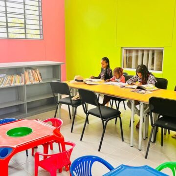 Okongo library opens doors