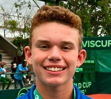 Personality of the week – Namibia’s rising tennis star Ruben Yssel 