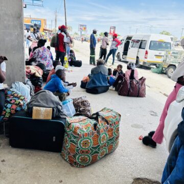 Travellers stranded at Okatana service station