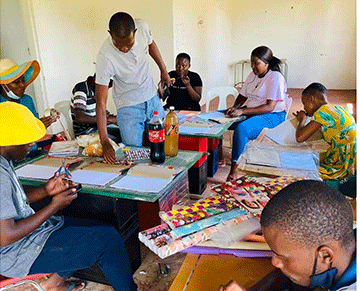 Volunteers launch book covering campaign