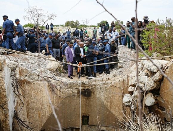 60 dead at SA’s illegal mine