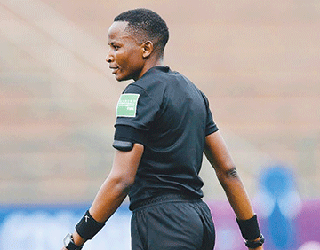 Antsino proud of CHAN officiating role … first time for Namibian woman at this stage