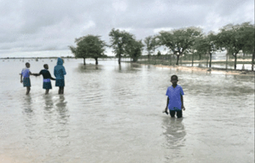 North anticipates flash floods