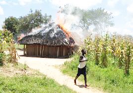 Lightning (002) Lightning kills one, three escape