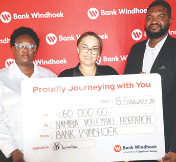 Volleyball leagues gets N$460 000 boost