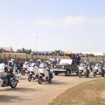 OLYMPUS DIGITAL CAMERA Kuisebmond Stadium beckons Nujoma