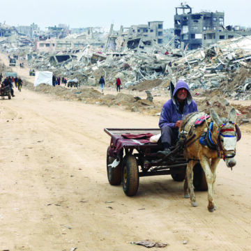 TOPSHOT-PALESTINIAN-ISRAEL-CONFLICT Israel plans ‘voluntary’ departures from Gaza