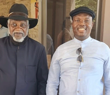 Businessman Haimbodi pays homage to Nujoma