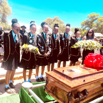 Learner burried Lake Guinas victim laid to rest … as Etosha learners pay mate last respects