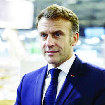 FRANCE-POLITICS-AGRICULTURE-GOVERNMENT Ukraine peace talks on cards for Macron, Trump