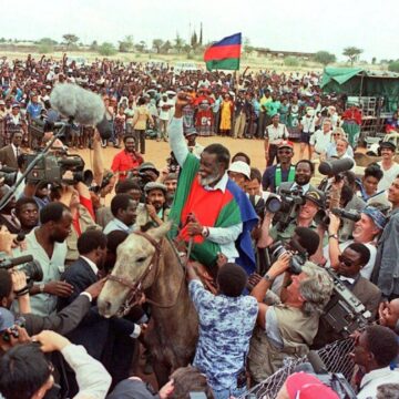 Covering President Sam Nujoma