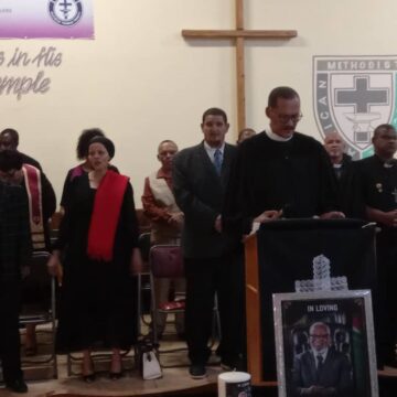 Church pays Nujoma tribute