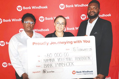 Volleyball leagues gets N$460 000 boost