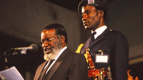 Nepando Amupanda: Nujoma’s aide-de-camp